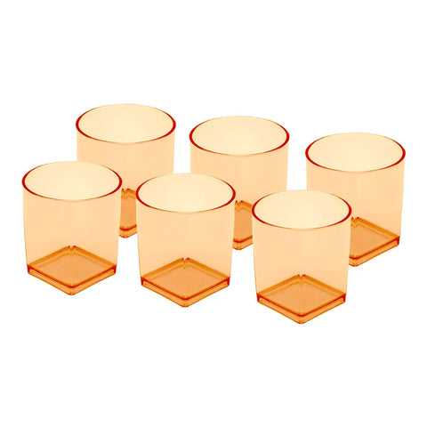 Party Acrylic Glass Model -1 6 pcs set - 250ml