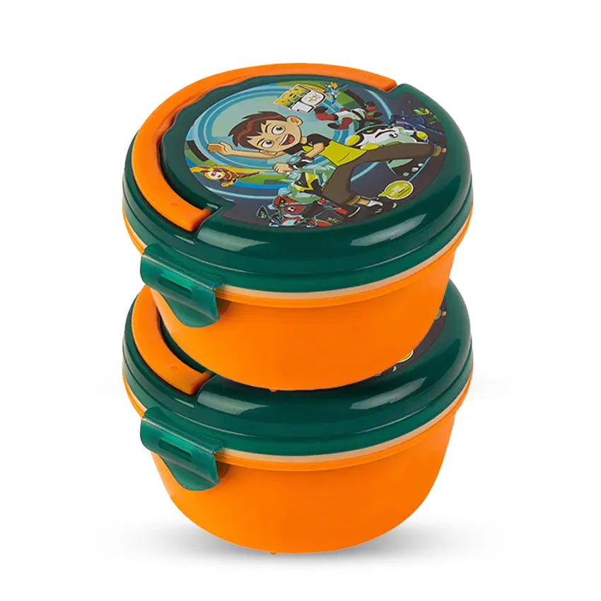 Bunny Lunch Box M-1 2 pc set - 550ml Orange