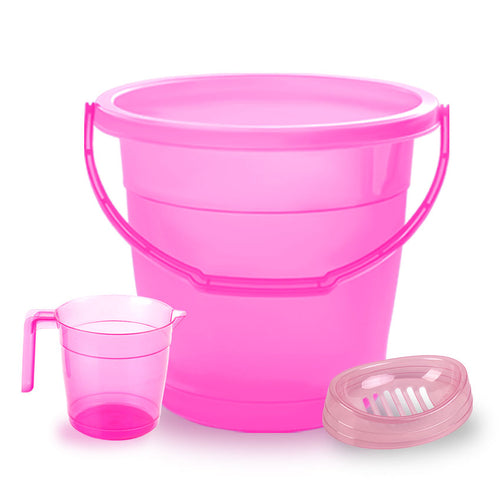 Glow Bath Essentials Bundle Pack of 3 Pink