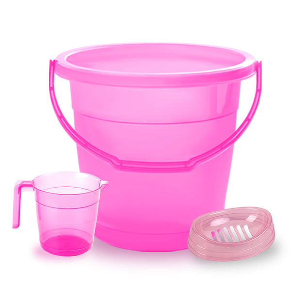 Glow Bath Essentials Bundle Pack of 3 Pink