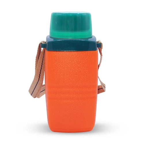 Hunter Water Bottle Orange and Green Cap - Medium 950ml