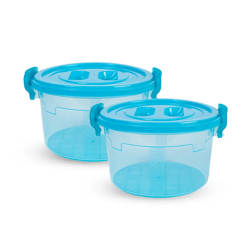 Handy Mini Food Storage Container 2 pc set turqoise - Small 3000ml