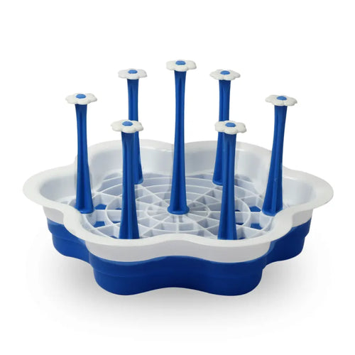 Victoria Glass Stand in Blue