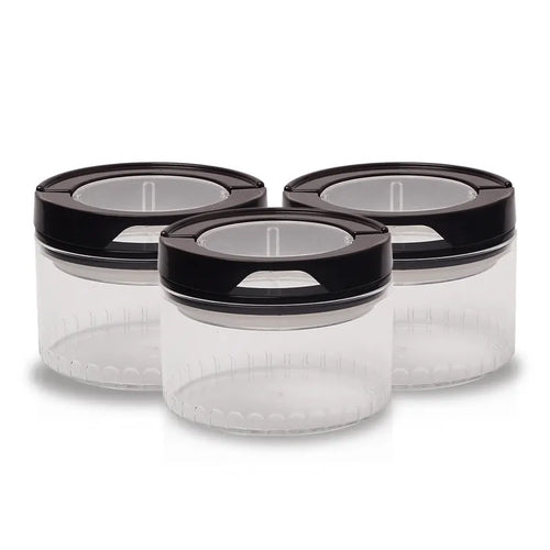 Candy Acrylic Jar S 600ml (Pack of 3) Brown