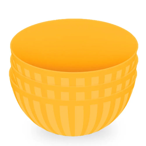 Premio Bowl 3 pcs set Medium in Dark orange