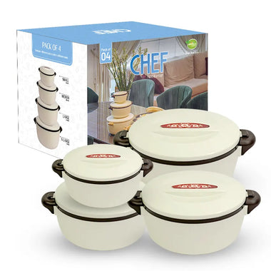 Chef Food Warmer Bundle 4 pc set