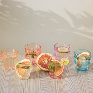 Party Acrylic Glass M-10 Pack of 6 - (250ml)