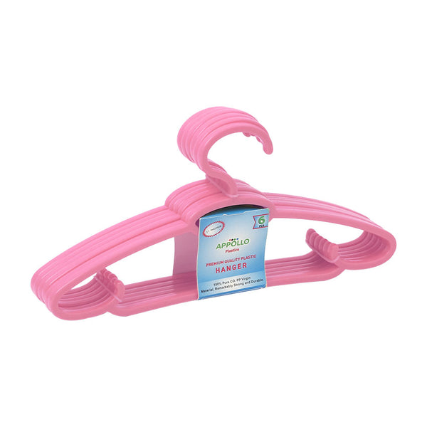 Premio Hanger Pack of 12 - (11inch) Light Pink