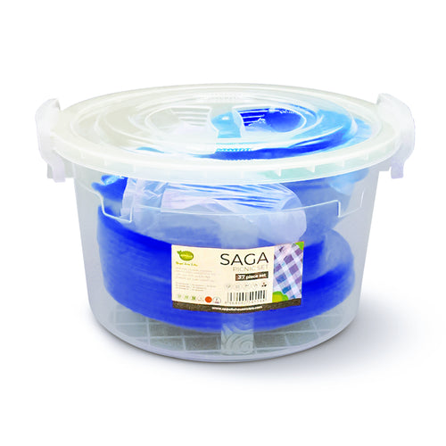 Saga Picnic Set 37 pcs in Blue