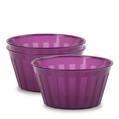 Milan Bowl 3 pcs set in Purple - XL 5000ml