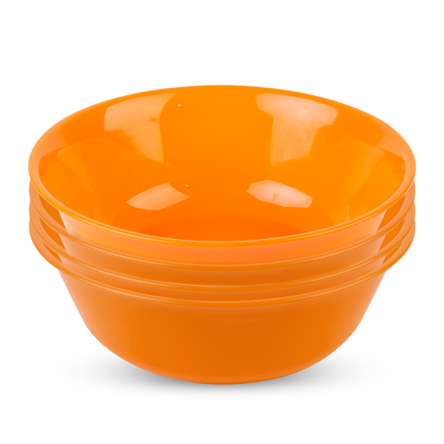 Saga Bowl 4 pcs Set Small in orange