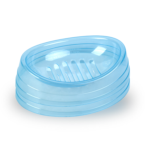 Glow Bath Soap Dish 2 pc set Blue